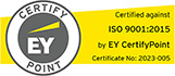 EY CertifyPoint ISO 9001:2015